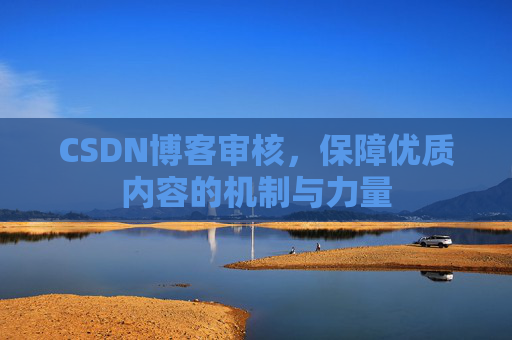 CSDN博客审核，保障优质内容的机制与力量